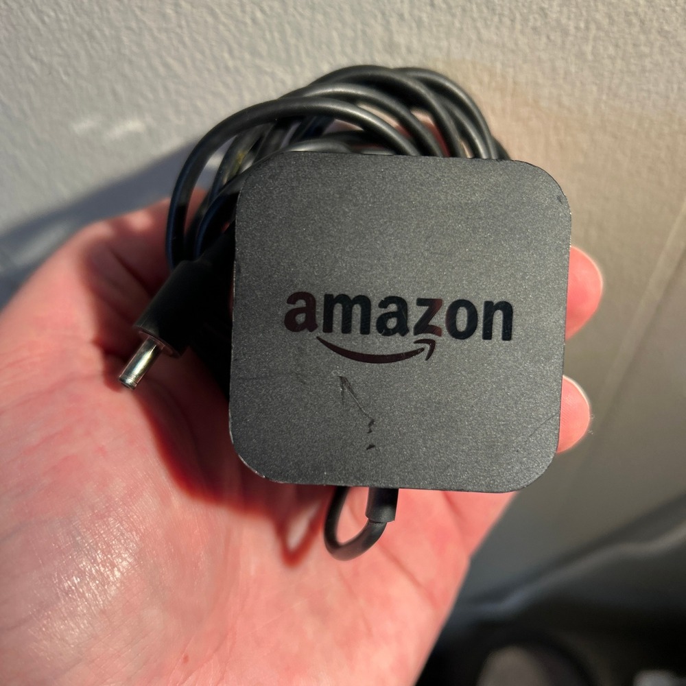 Amazon 21W AC Adapter Power Supply RE78VS 15V 1.4A Echo Fire TV Black